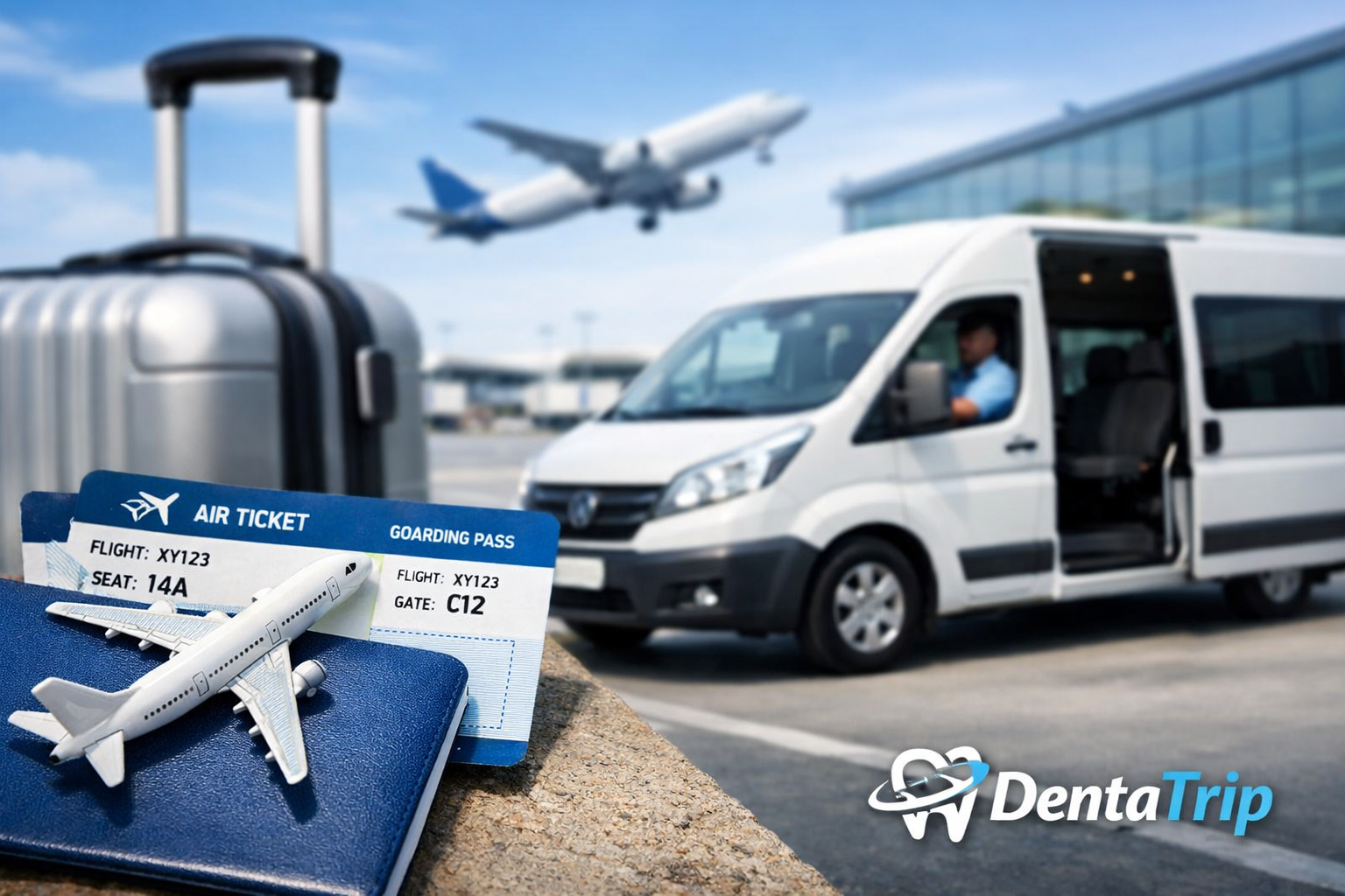 Flugtickets und Flughafentransfer in Albanien - Dentatrip